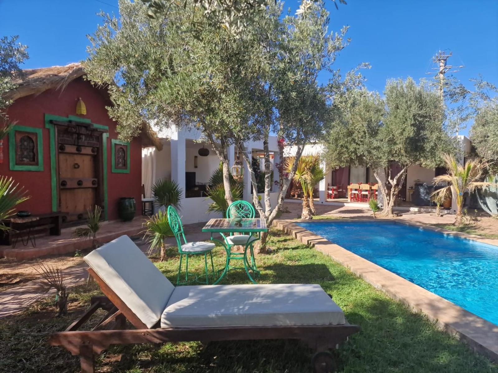 Manzal Lahbab, 2Villas 2Bungalows 2Piscines Et Jardins Ouled Jelal Eksteriør billede