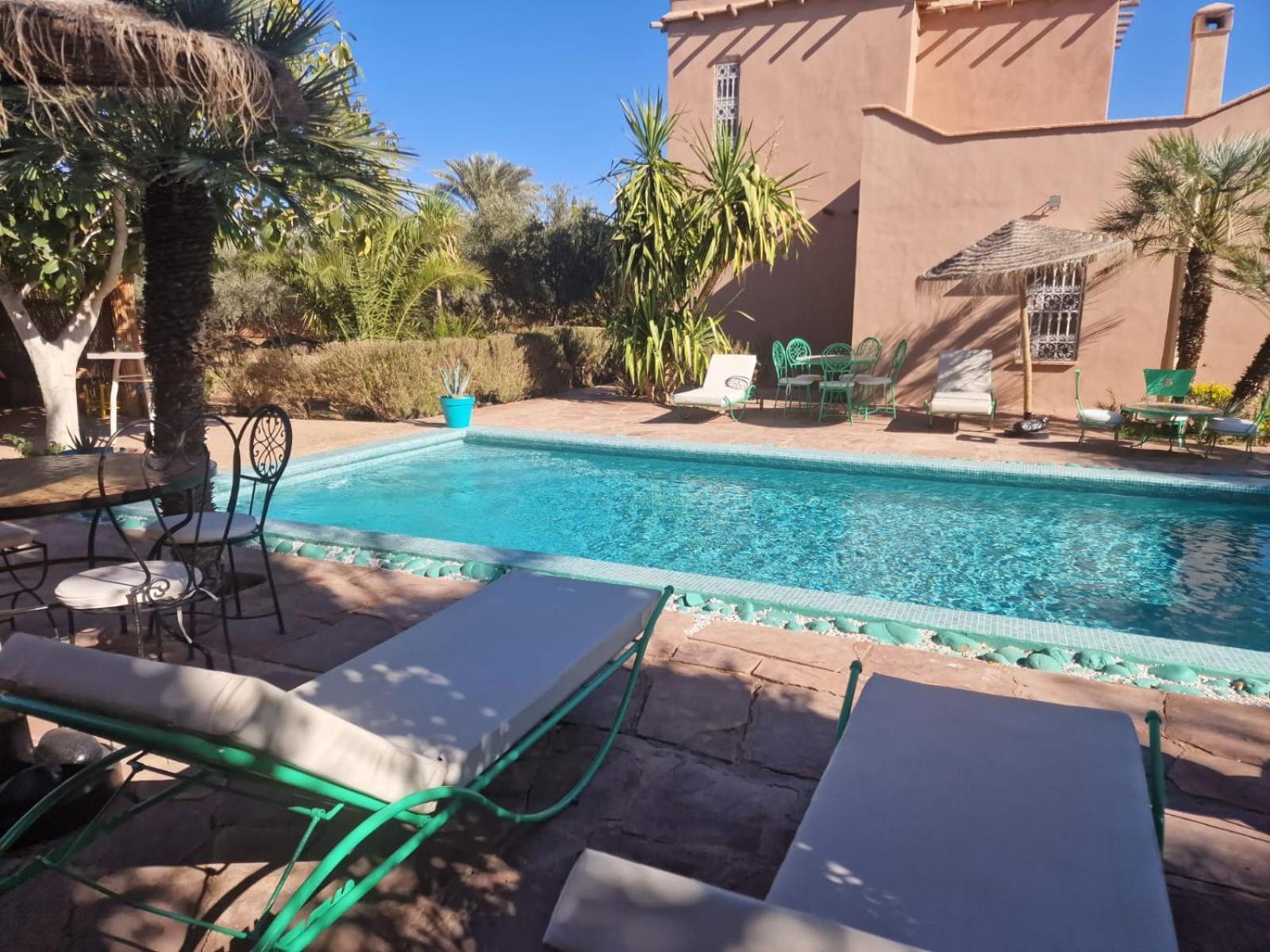 Manzal Lahbab, 2Villas 2Bungalows 2Piscines Et Jardins Ouled Jelal Eksteriør billede