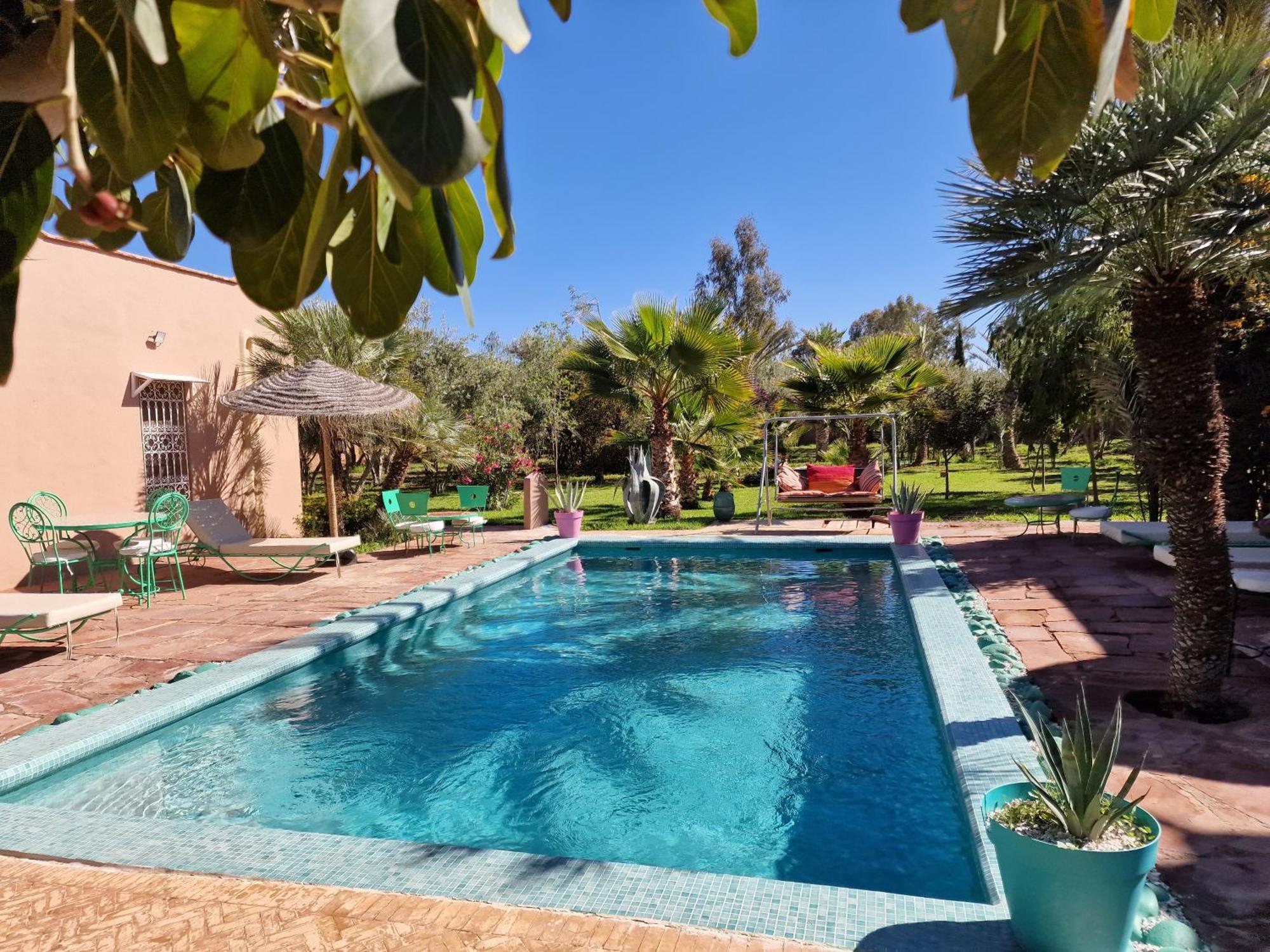 Manzal Lahbab, 2Villas 2Bungalows 2Piscines Et Jardins Ouled Jelal Eksteriør billede