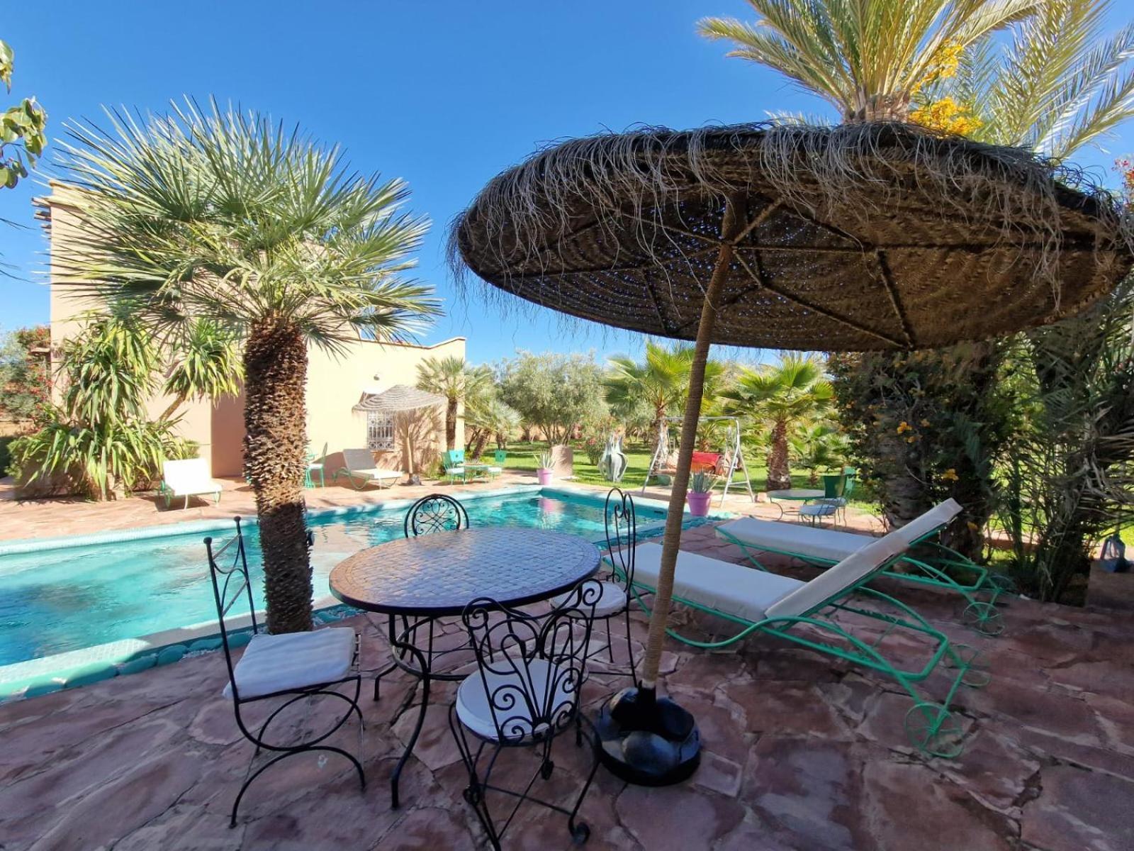 Manzal Lahbab, 2Villas 2Bungalows 2Piscines Et Jardins Ouled Jelal Eksteriør billede