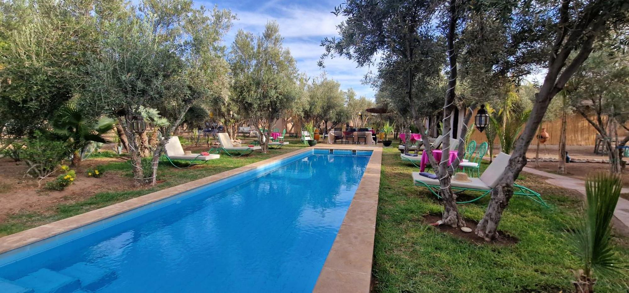 Manzal Lahbab, 2Villas 2Bungalows 2Piscines Et Jardins Ouled Jelal Eksteriør billede